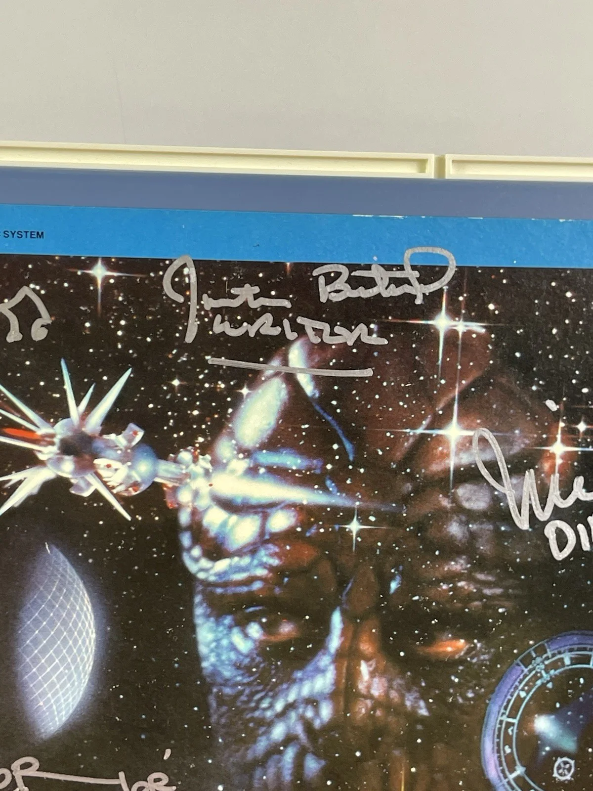 Cast — Cast Signed By 9, The Last Star Fighter Vintage Laser Disc JSA Certified, image 4