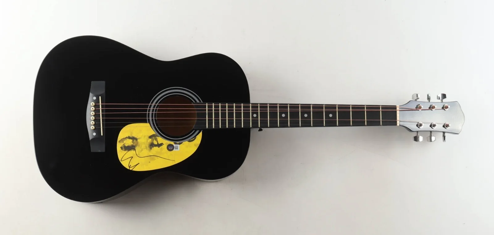Ed Sheeran autographed signed Custom Acoustic Guitar (Beckett), изображение 3