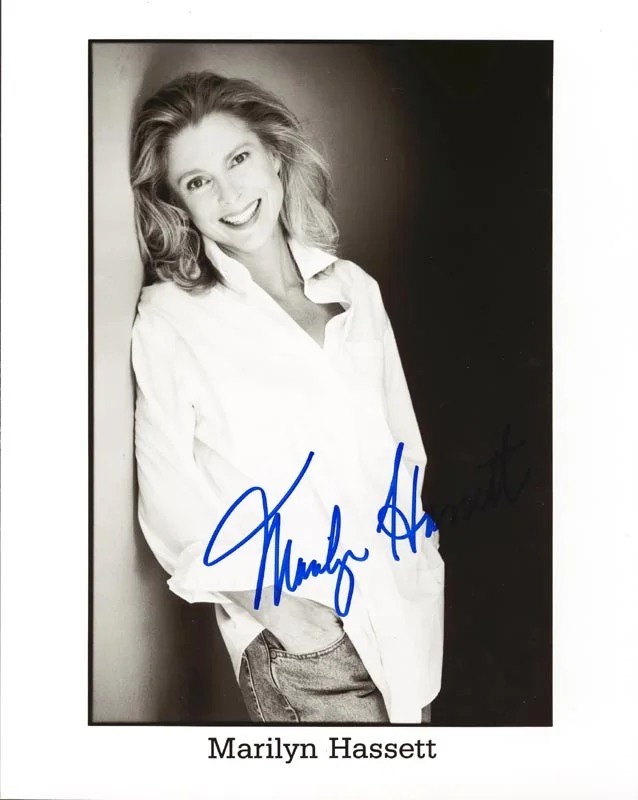 Marilyn Hassett — MARILYN HASSETT - AUTOGRAPHED SIGNED PHOTOGRAPH