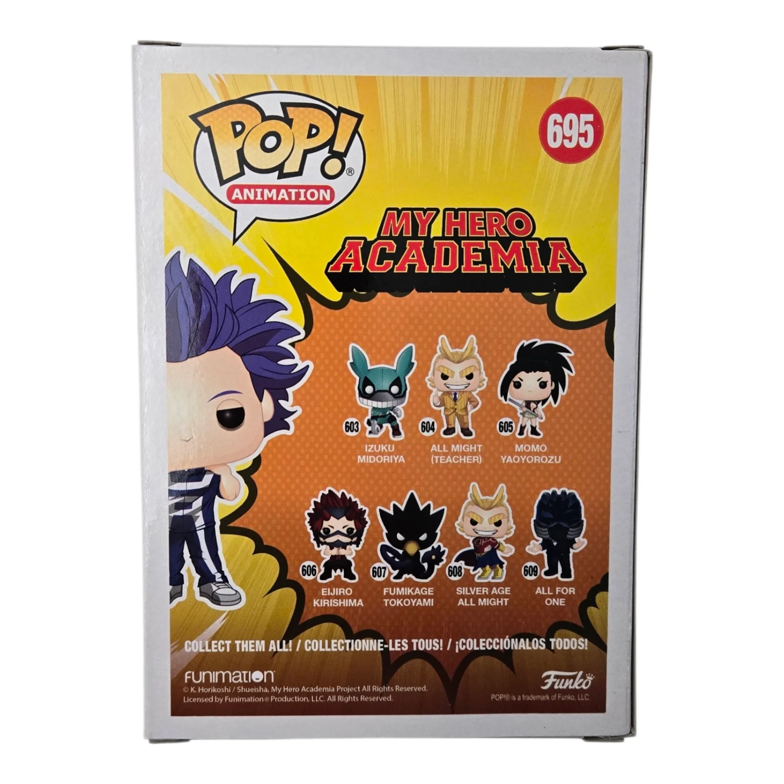 Jarrod Greene — Hitoshi My Hero Academia Signed Funko Pop Jarrod Greene Autograph MHA JSA COA, image 3
