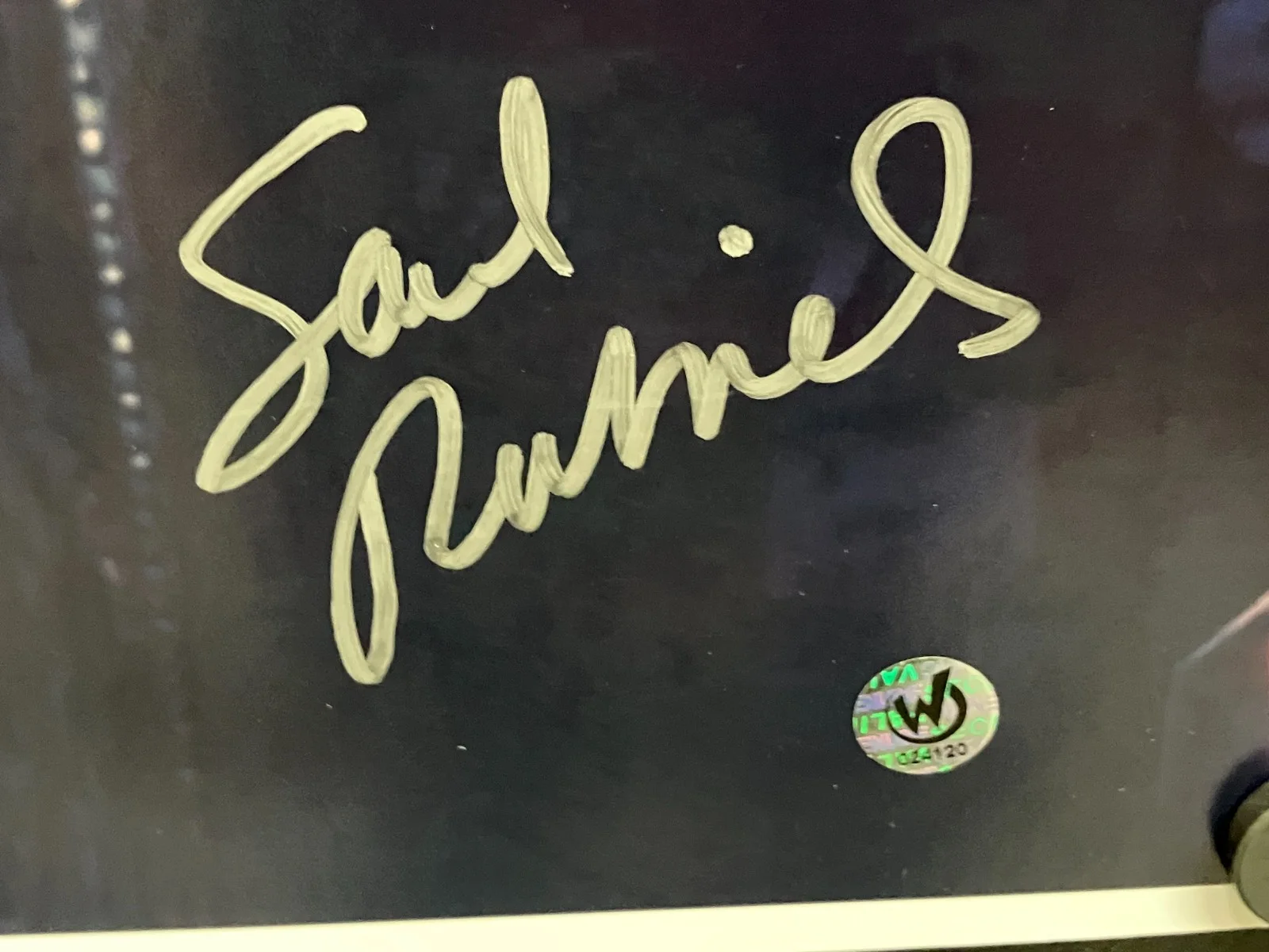 Saul Rubinek — Saul Rubinek Signed Autographed 16.5x16.5 WAREHOUSE 13 Photo Wizard World COA, image 2