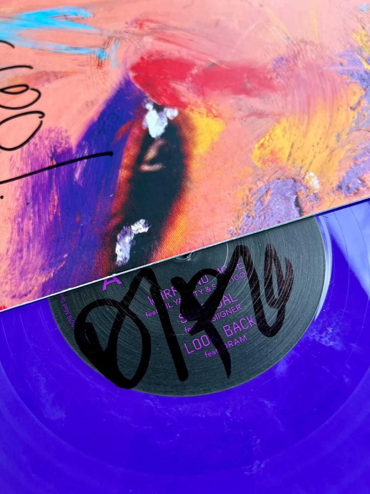 DIPLO SIGNED "CALIFORNIA" VINYL & RECORD - ACOA COA+ EXACT VIDEO PROOF, изображение 3