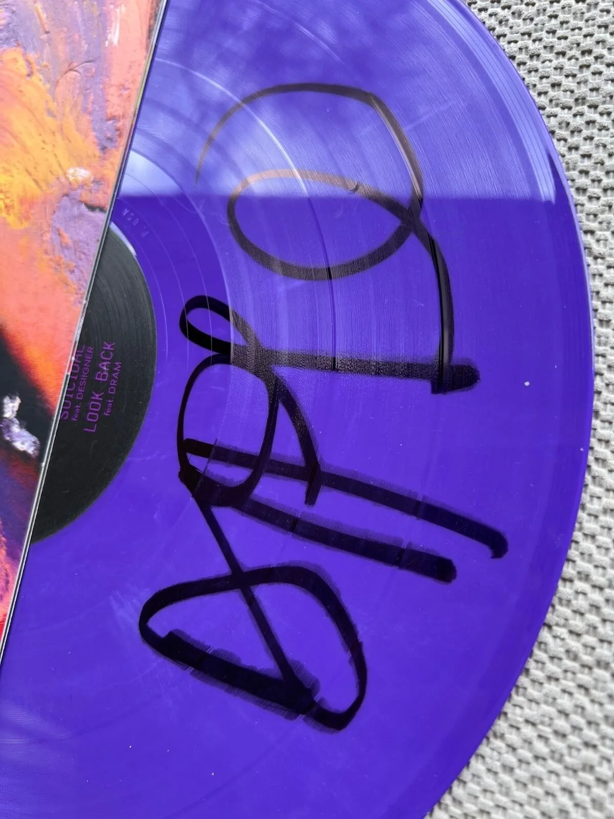 DIPLO SIGNED "CALIFORNIA" VINYL & RECORD - ACOA COA+ EXACT VIDEO PROOF, изображение 4