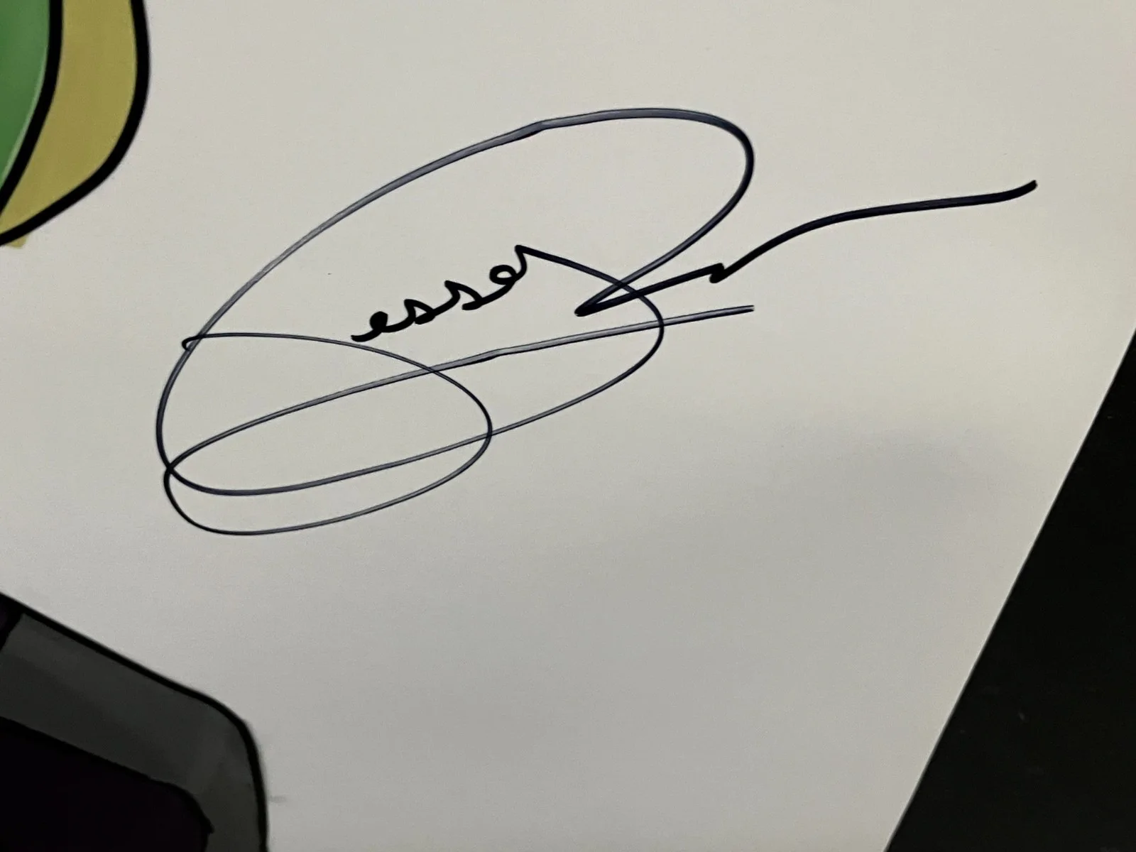 Jesse Rath — Jesse Rath "Brainiac" Signed Autographed 16.5x20.5 Photo with Wizard World COA, image 2