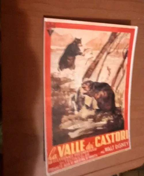 Vintage Style Postcard "Beaver Valley" 1950 – Reproduction Art – Print, изображение 2