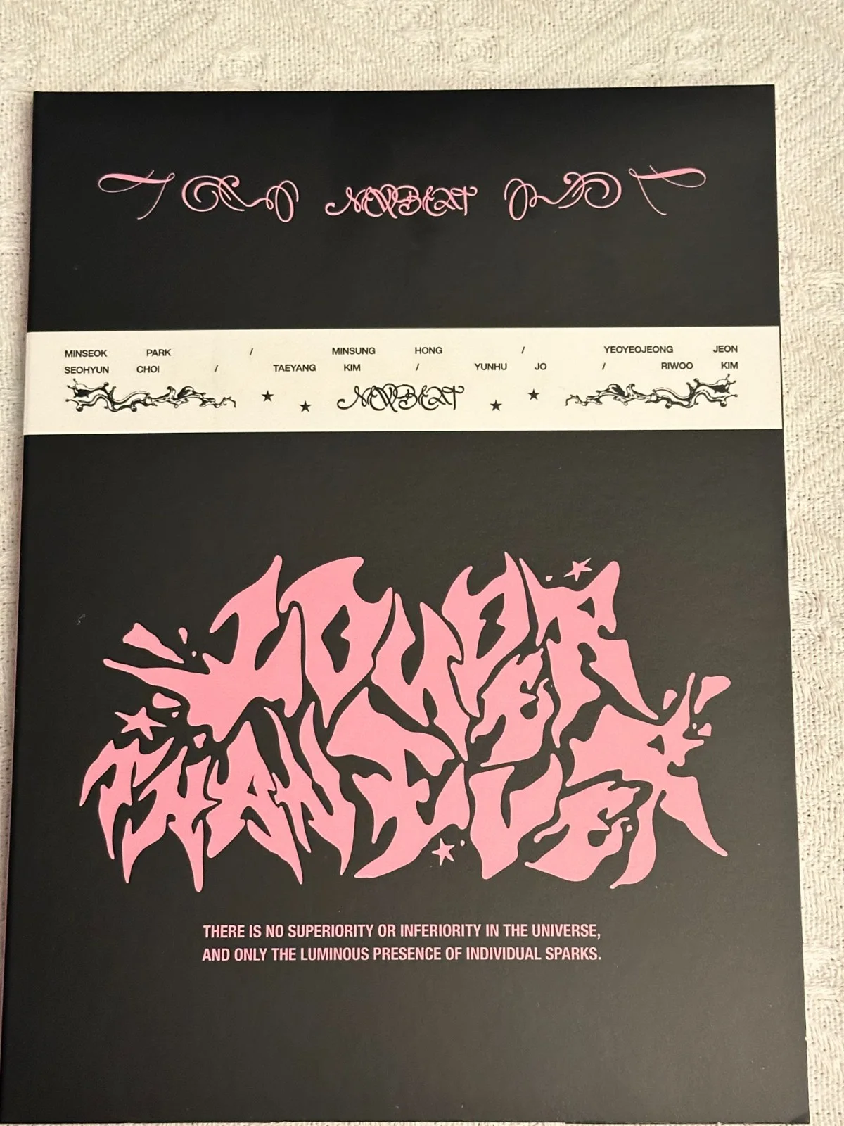 [NEW BEAT] - ALL MEMBER Autograph(Signed) PROMO ALBUM KPOP, image 2