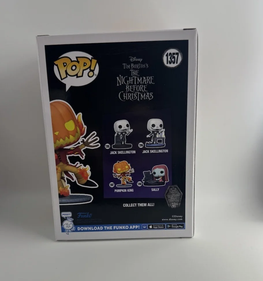 Chris Sarandon — CHRIS SARANDON SIGNED DISNEY PUMPKIN KING FUNKO POP BAS BECKETT EXCLUSIVE 3, изображение 3