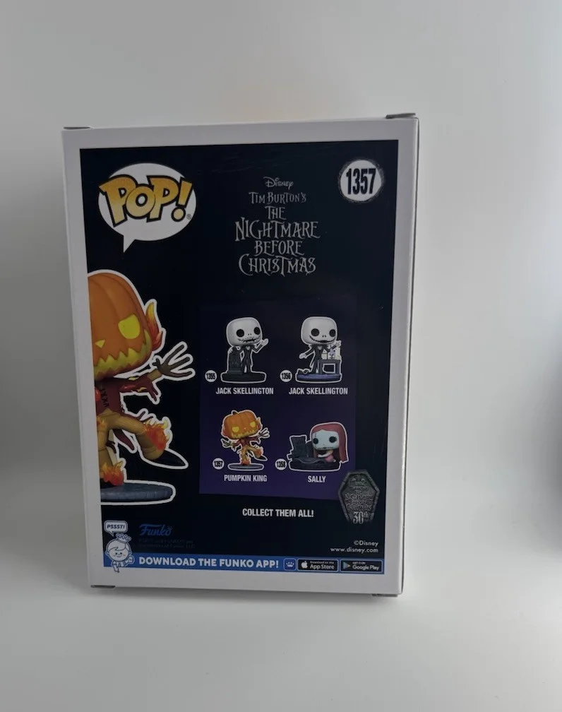 Chris Sarandon — CHRIS SARANDON SIGNED DISNEY PUMPKIN KING FUNKO POP BAS BECKETT EXCLUSIVE 4, изображение 3