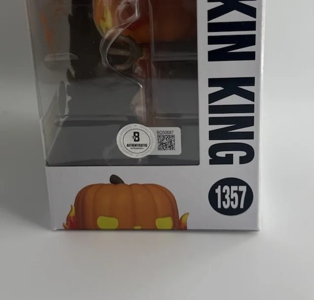 Chris Sarandon — CHRIS SARANDON SIGNED DISNEY PUMPKIN KING FUNKO POP BAS BECKETT EXCLUSIVE 4, изображение 4