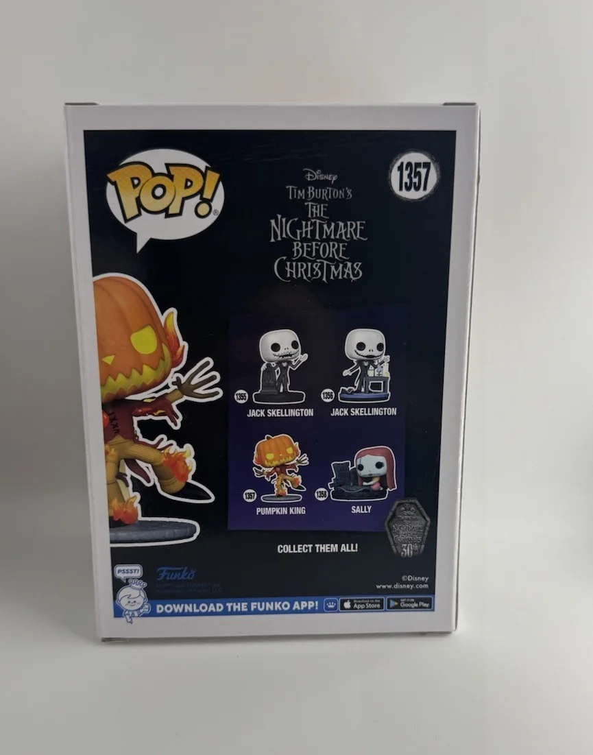 Chris Sarandon — CHRIS SARANDON SIGNED DISNEY PUMPKIN KING FUNKO POP BAS BECKETT EXCLUSIVE 2, image 3