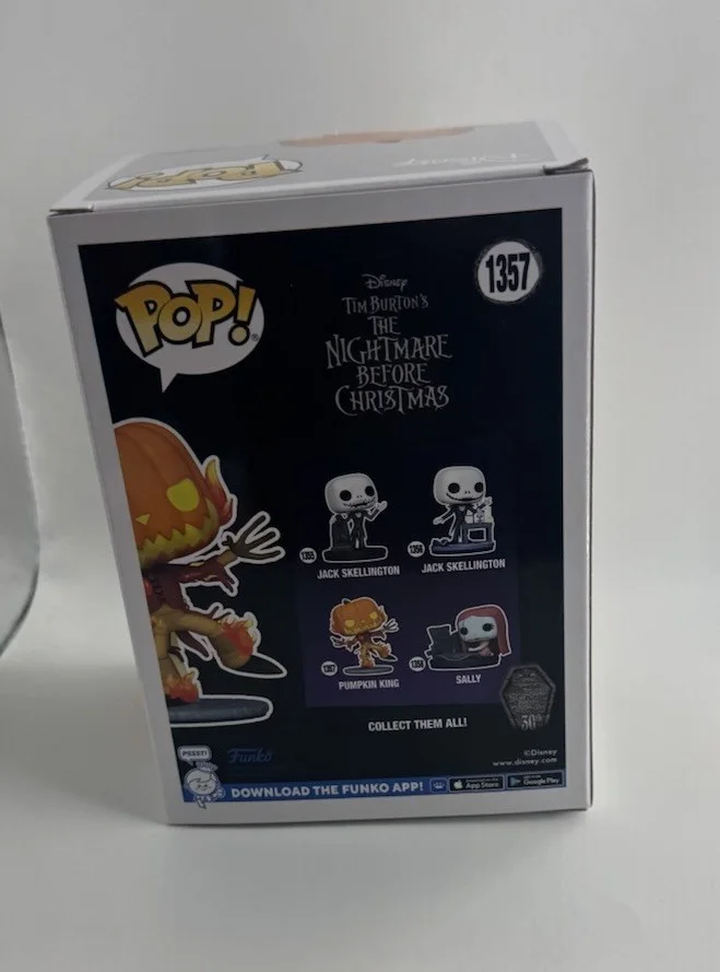 Chris Sarandon — CHRIS SARANDON SIGNED DISNEY PUMPKIN KING FUNKO POP BAS BECKETT EXCLUSIVE, изображение 3