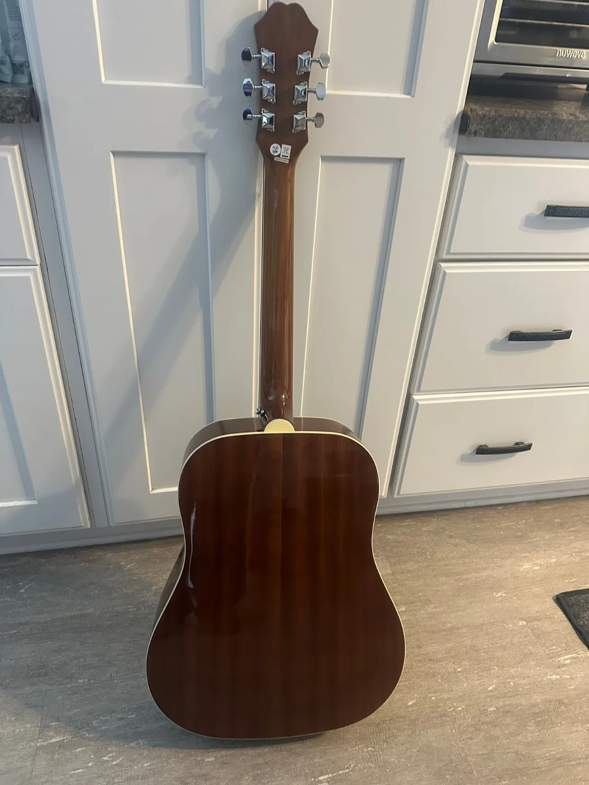NEW RARE Aaron Lewis STAIND Signed Autographed Guitar USA Am I The Only One NIB, изображение 3