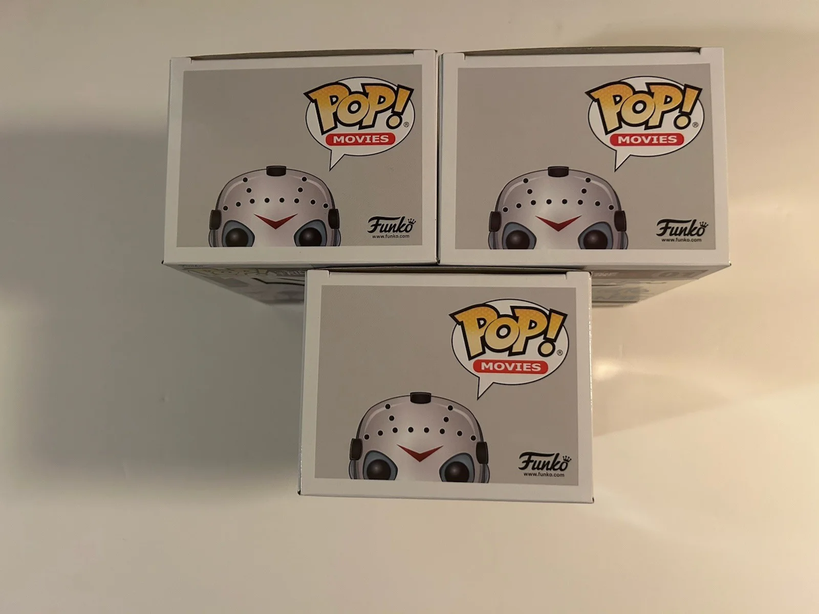Warrington Gillette — Set 3 Jason Voorhees Friday The 13th Signed Funko POPs Holder Gillette Kirzinger, изображение 5