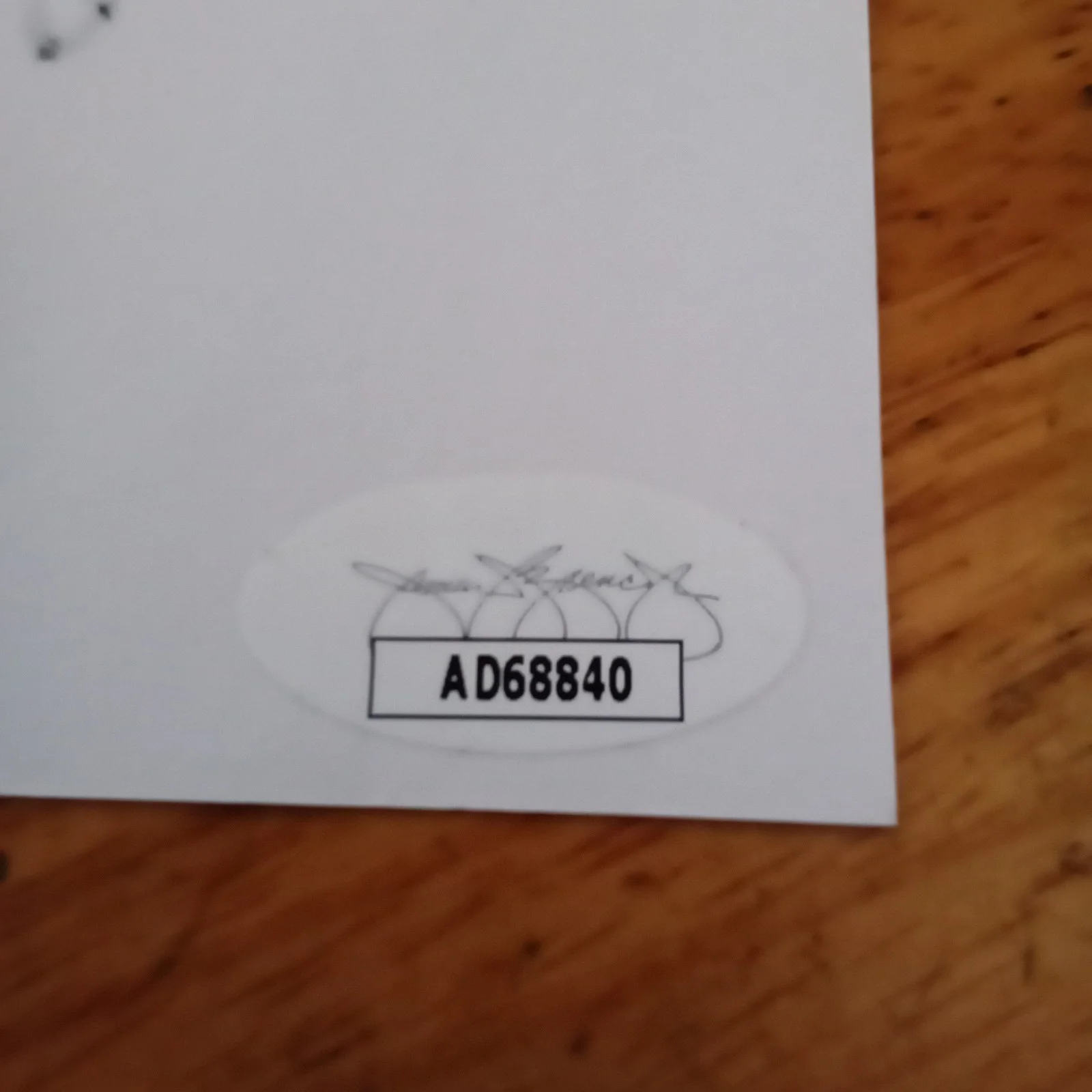 Mike De Luna — Mike De Luna Signed Index Card Horror Friday the 13th Part 3 Jason JSA Auto, image 3
