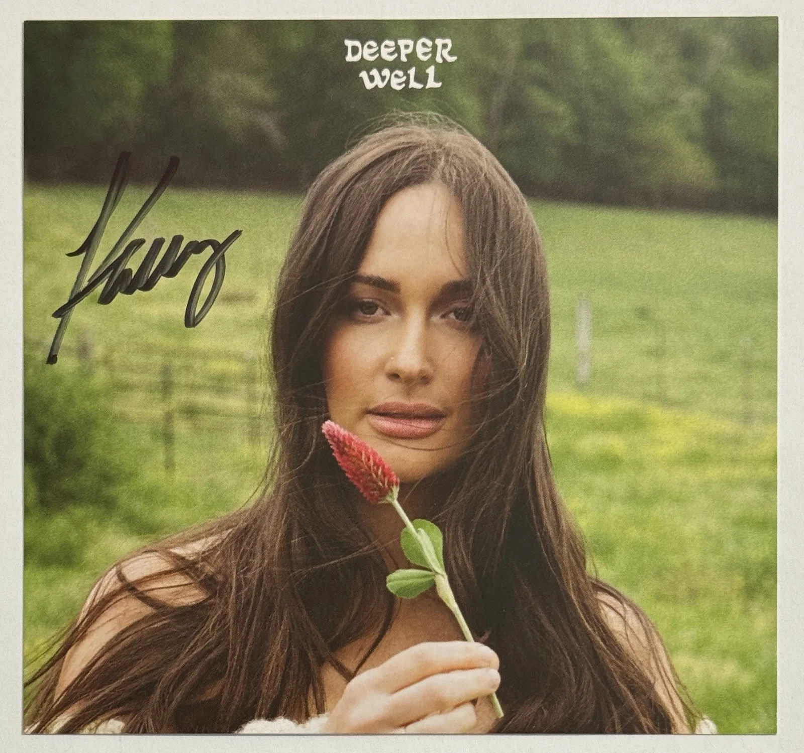 Kacey Musgraves Deeper Well CD & SIGNED AUTOGRAPH PHOTO ALBUM CARD PSA DNA COA, изображение 2