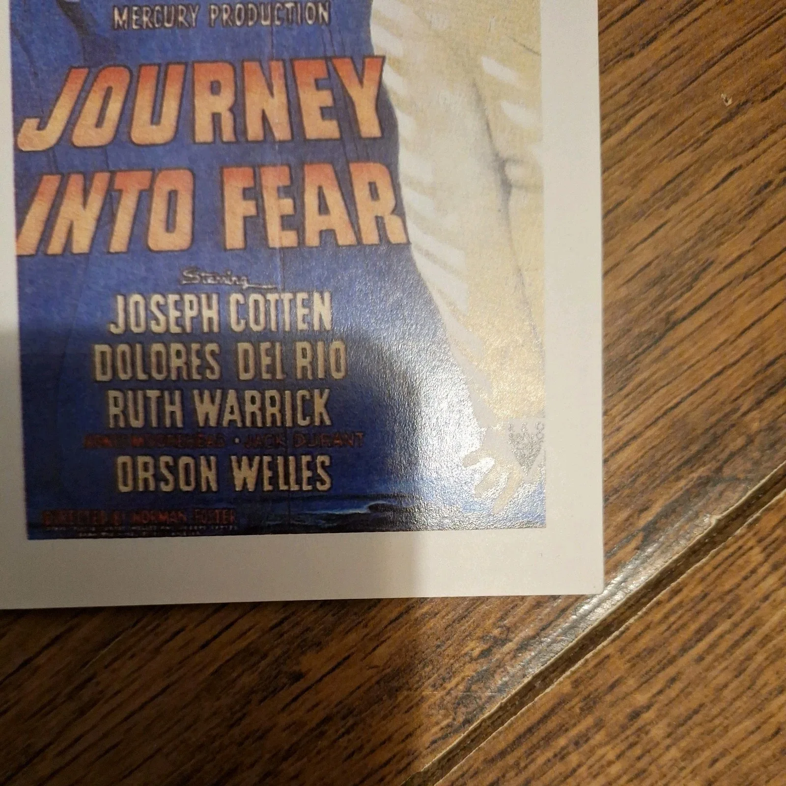 Journey Into Fear (1943) Movie Collectable Postcard Orson Wells Print Art Cinema, изображение 5