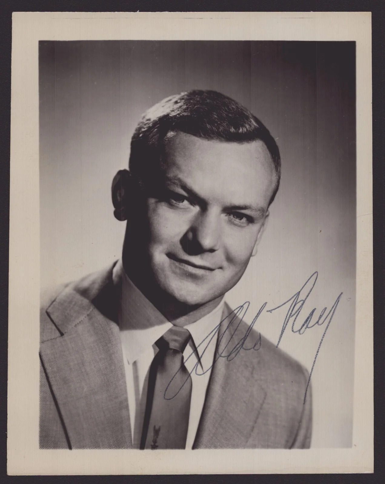 Aldo Ray — ALDO RAY - AUTOGRAPHED SIGNED PHOTOGRAPH