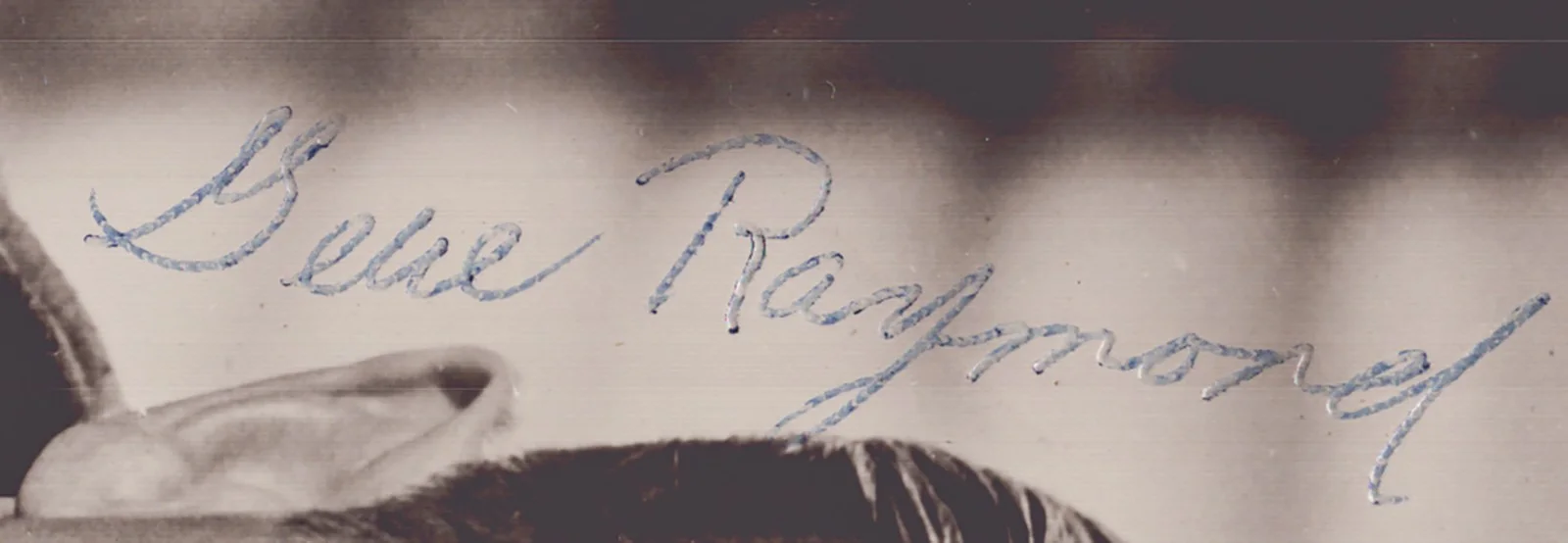 Gene Raymond — GENE RAYMOND - AUTOGRAPHED SIGNED PHOTOGRAPH, image 2