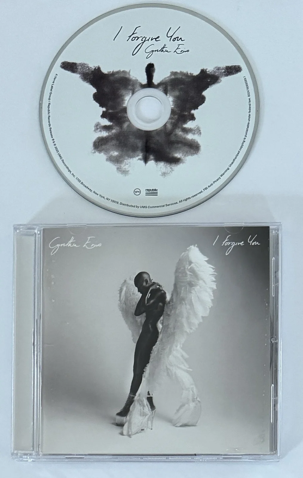 Cynthia Erivo Signed Photo Album Art Card & I Forgive You CD PSA DNA COA Wicked, изображение 2