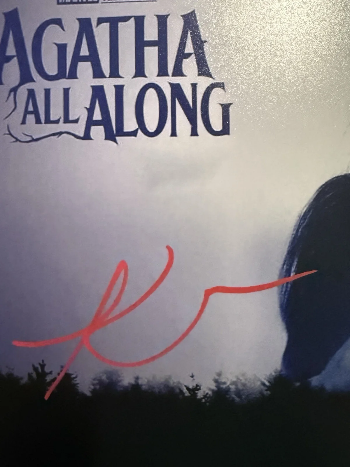 KATHRYN HAHN — KATHRYN HAHN SIGNED AUTOGRAPH 8X10 PHOTO AGATHA WANDAVISION BECKETT BT55354, изображение 2