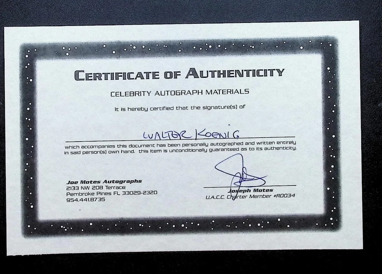 WALTER KOENIG Autograph Color 8 x 10 Photo Star Trek TOS Chekov W/COA, изображение 3