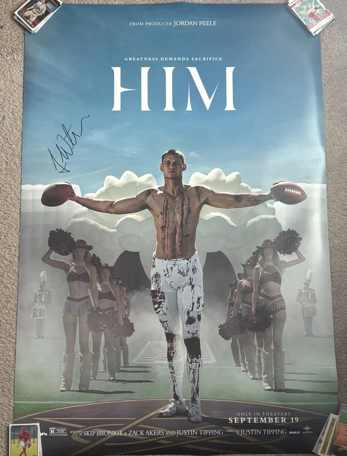 Tyriq Withers — Tyriq Withers Signed Autographed HIM Full Size Original Movie Poster EXACT PROOF