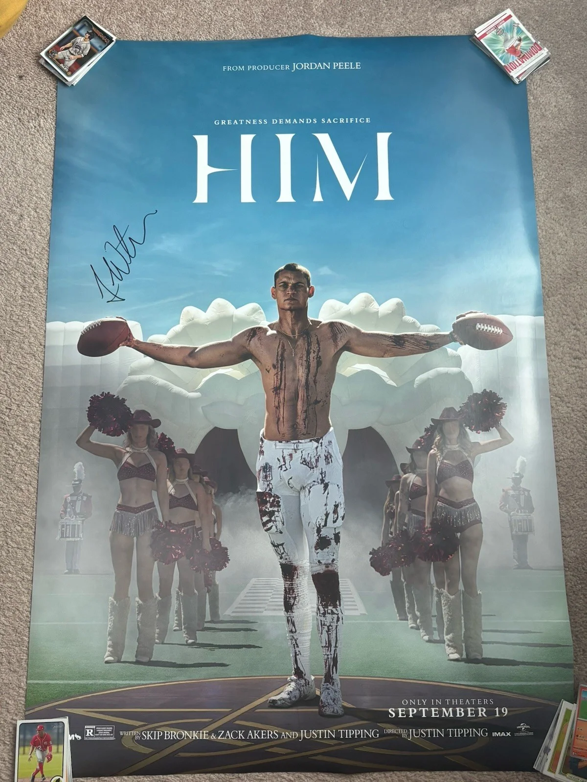 Tyriq Withers — Tyriq Withers Signed Autographed HIM Full Size Original Movie Poster EXACT PROOF, изображение 3
