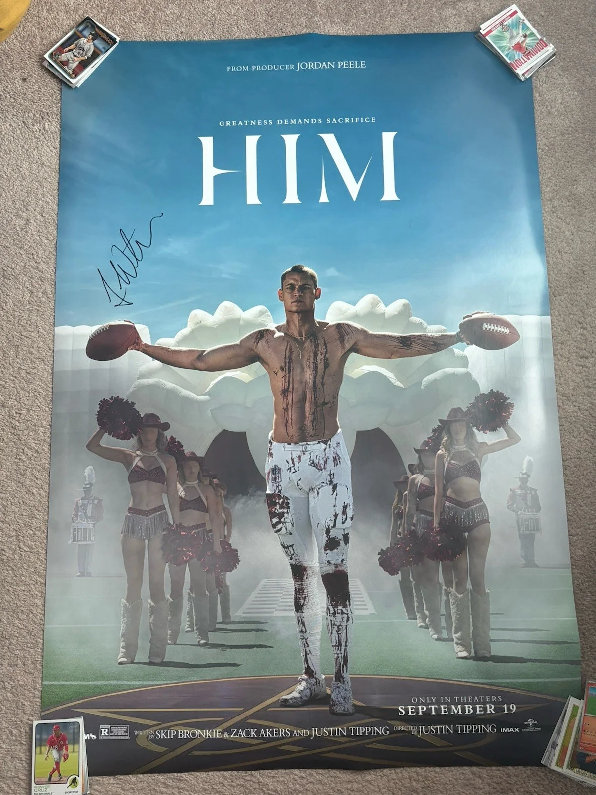Tyriq Withers — Tyriq Withers Signed Autographed HIM Full Size Original Movie Poster EXACT PROOF, изображение 4