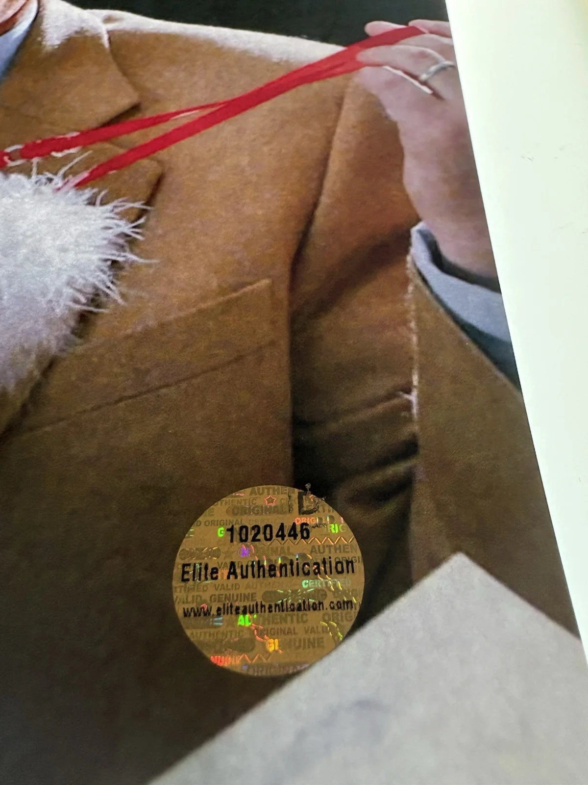 James Caan Autographed Elf Photo w/coa, image 2