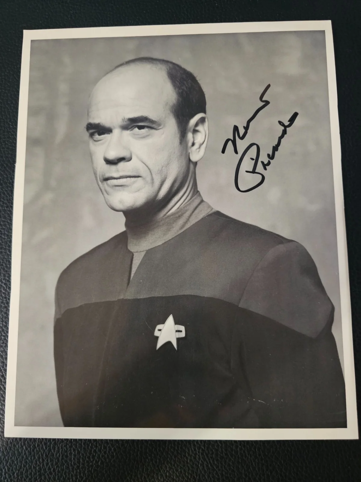 Robert Picardo — Star Trek DS9 The Doctor Robert Picardo Autograph photo