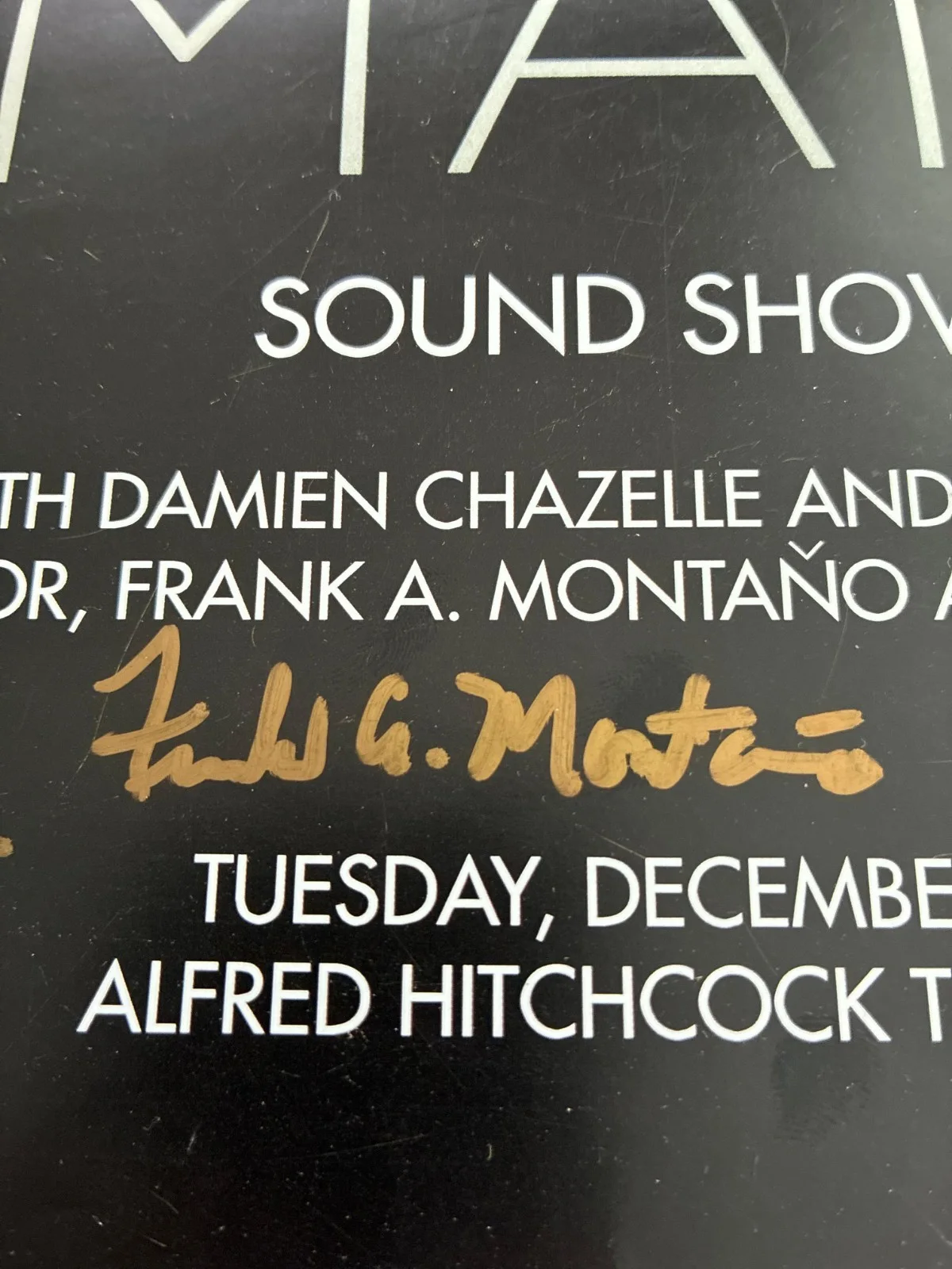 FIRST MAN (2018) Signed Sound Show Booklet – Damien Chazelle + Oscar-Winning, image 3