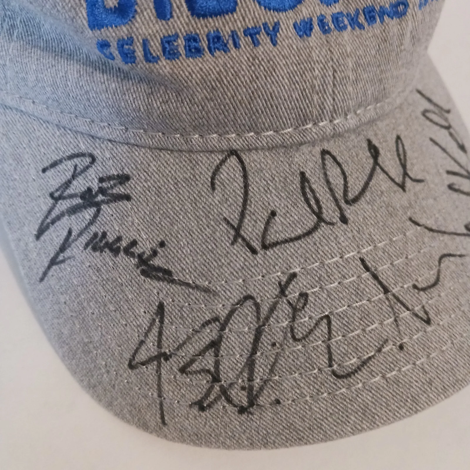 Paul Rudd ,Jason Sudeikis, Rob Riggle, Stonestreet & David Koechner Signed Hat, изображение 3