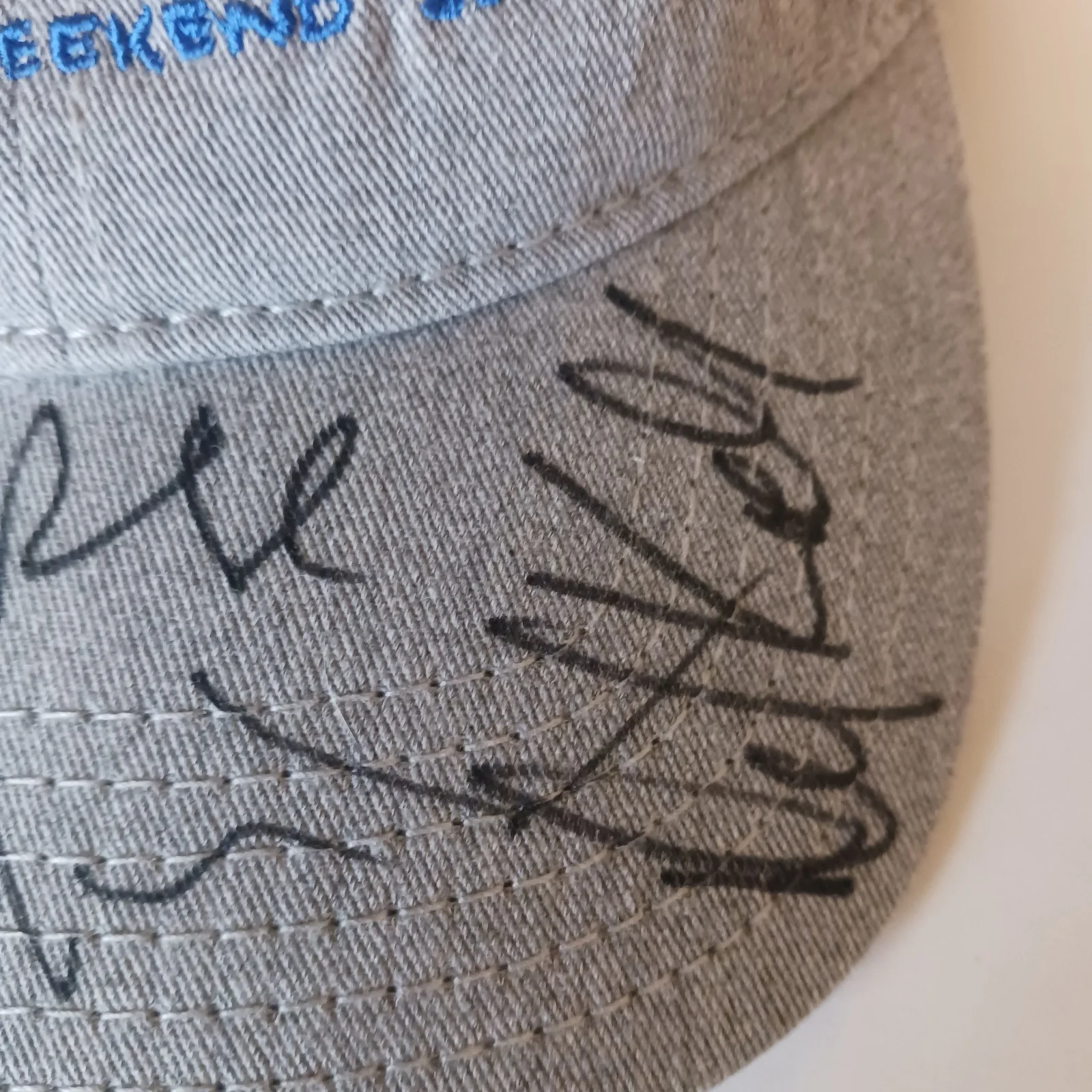 Paul Rudd ,Jason Sudeikis, Rob Riggle, Stonestreet & David Koechner Signed Hat, изображение 5
