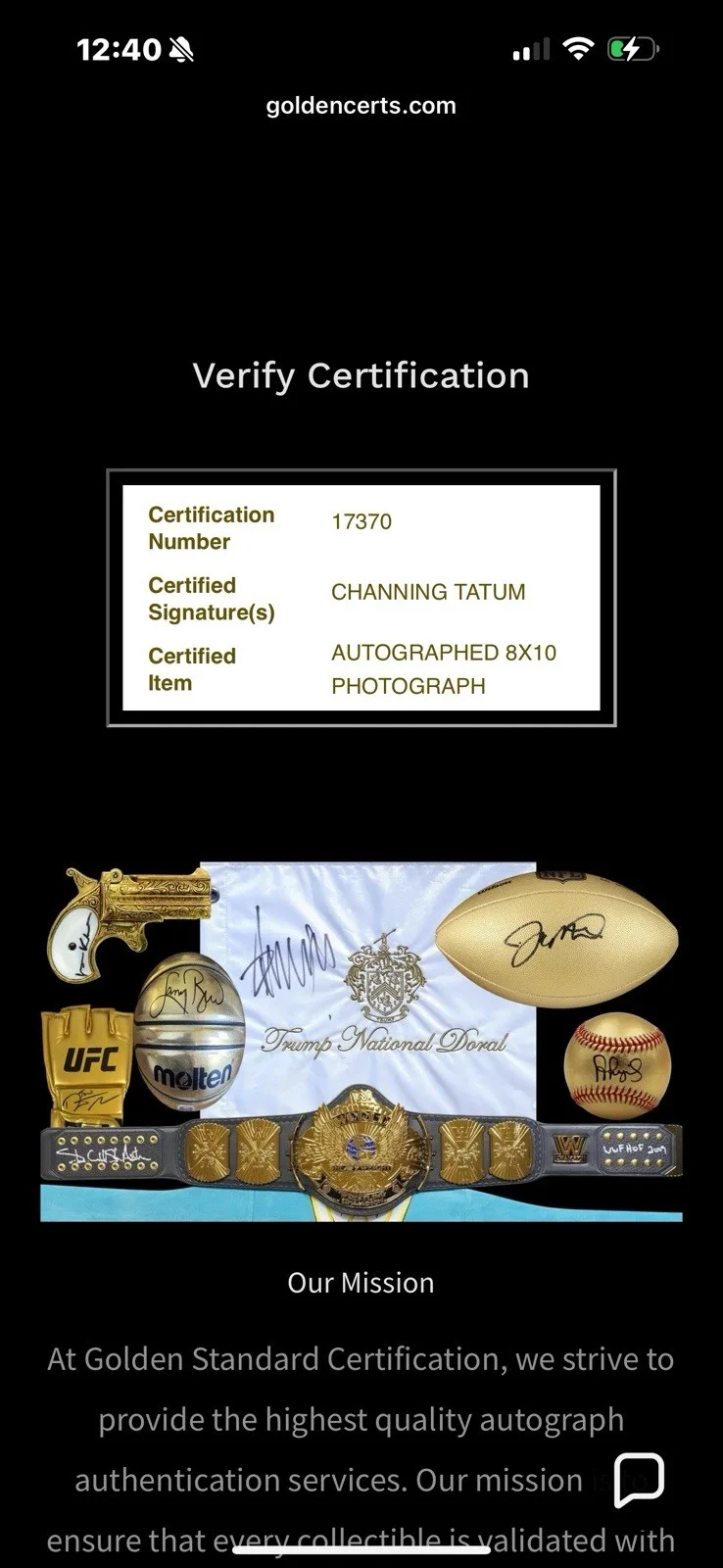 Channing Tatum Autographed Kingsman Photo w/coa, изображение 3