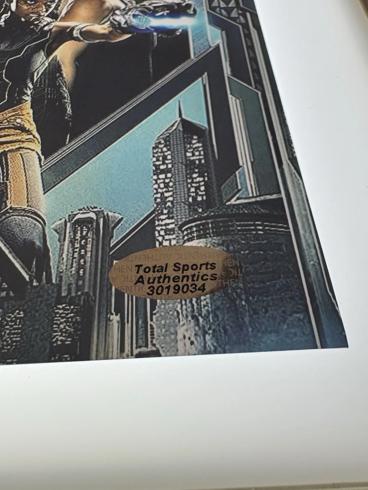 Chadwick Bozeman Autographed Black Panther Photo w/coa, image 2