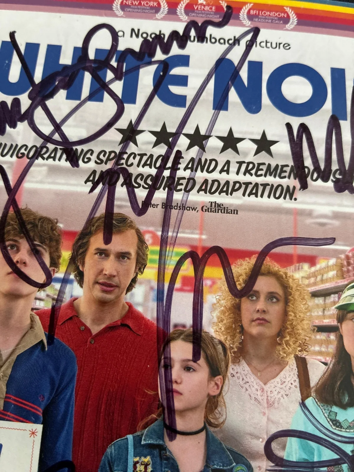 White Noise Netflix FYC Book — Signed by Adam Driver, Greta Gerwig, Don Cheadle, изображение 5
