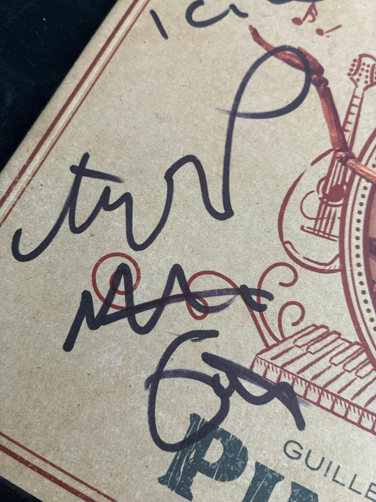 Guillermo del Toro’s Pinocchio FYC Book Signed — Del Toro, Desplat, Gustafson, image 3