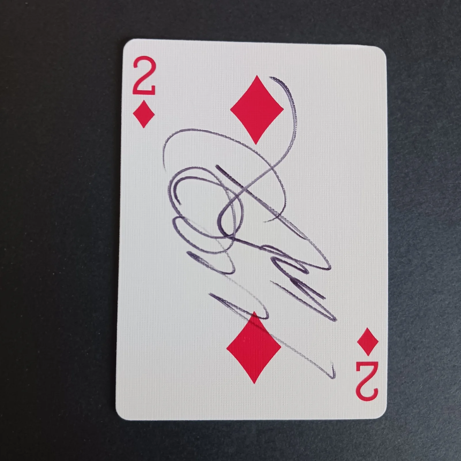 David Copperfield — David Copperfield Signed Autograph Playing Card (JSA Authenticated CL18166), image 2