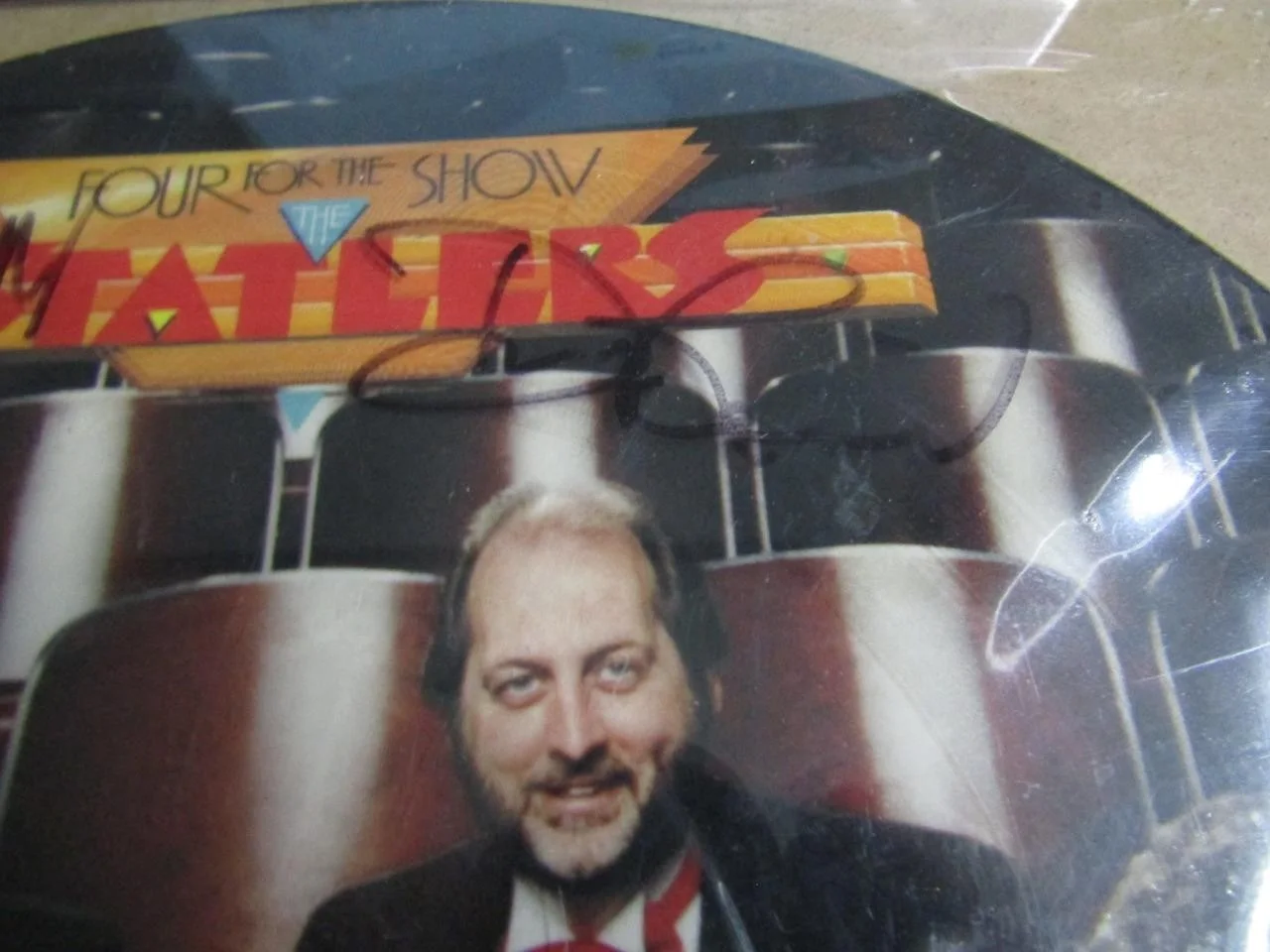 STATLER BROTHERS FOUR FOR THE SHOW AUTOGRAPHED VINYL LP ALBUM FRAMED, image 2