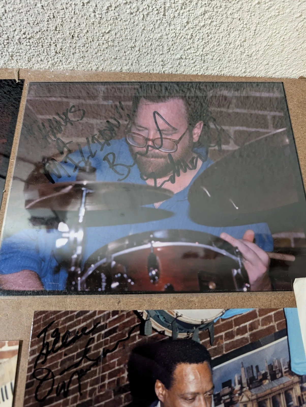 Lot 7 JAZZ LEGENDS RARE AMAZING Photos & AUTOGRAPHS Kansas City Jazz Club Groups, изображение 3