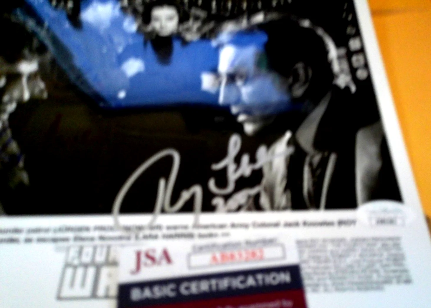 Roy Scheider/Jurden Prochnow — ROY SCHEIDER Jurden Prochnow SIGNED 4th War 8x10 BXW PHOTO + JSA COA, image 3