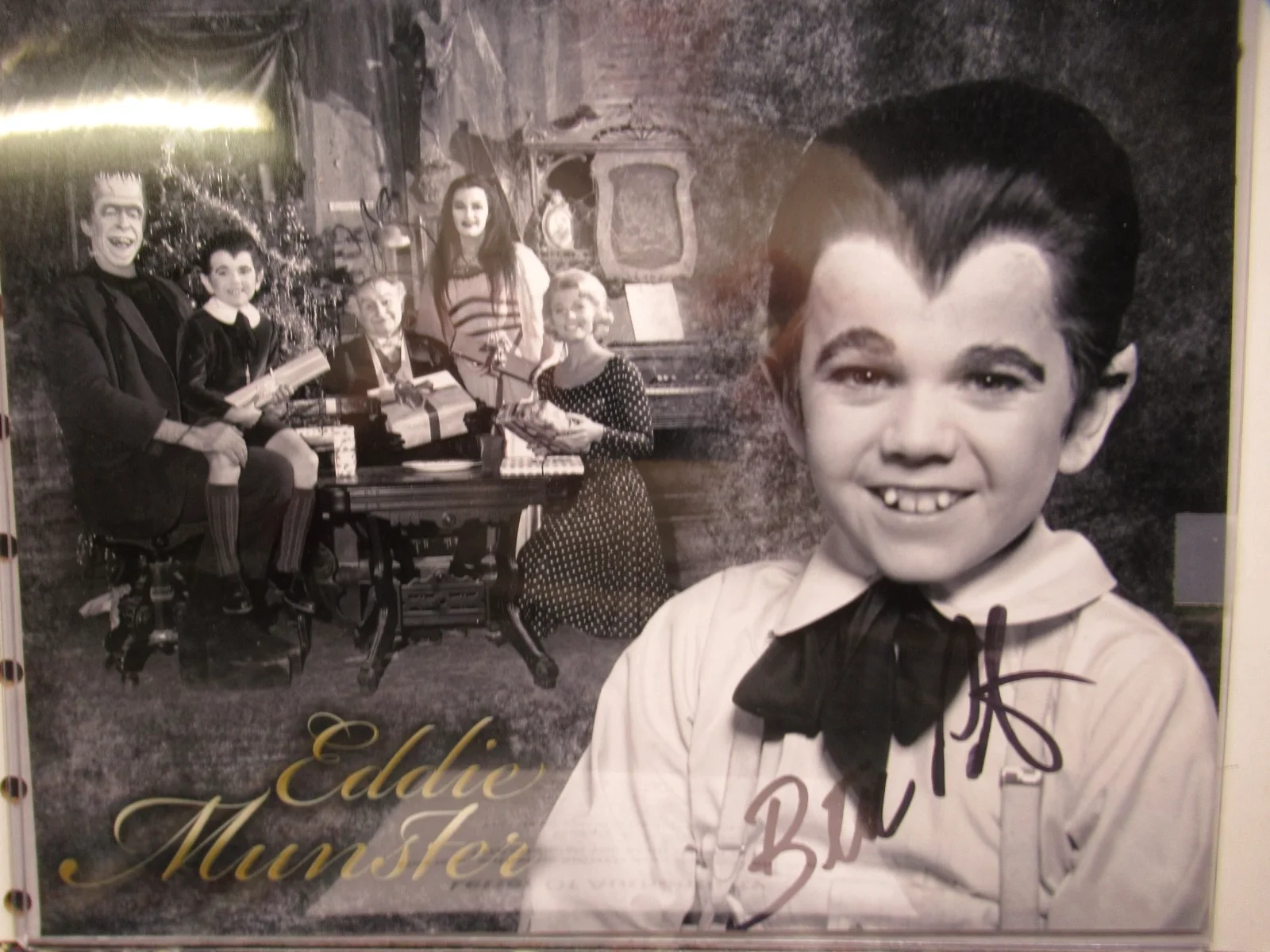 BUTCH PATRICK — THE MUNSTERS EDDIE MUNSTER BUTCH PATRICK SIGNED 8X10 PHOTO AUTOGRAPHED W COA, изображение 3