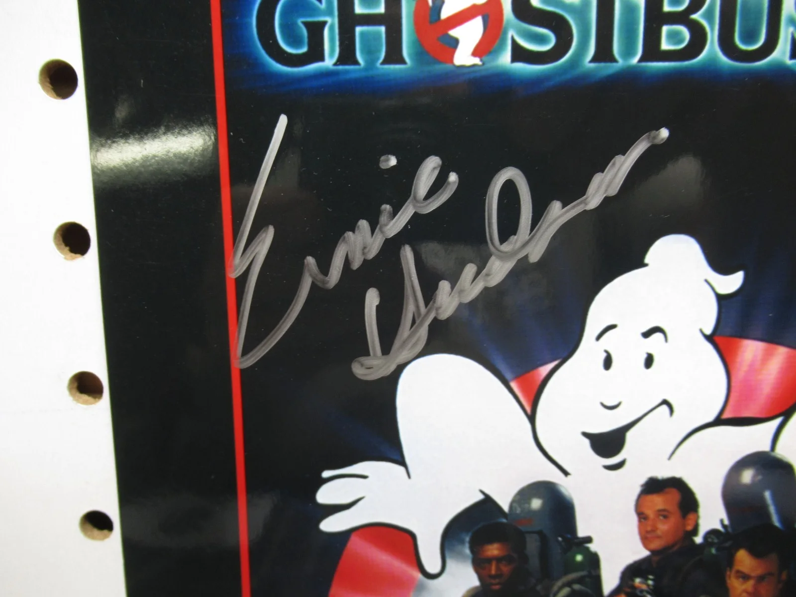 ERNIE HUDSON — GHOSTBUSTERS II , ERNIE HUDSON SIGNED , 8"X10" PHOTO AUTOGRAPHED W COA, image 3