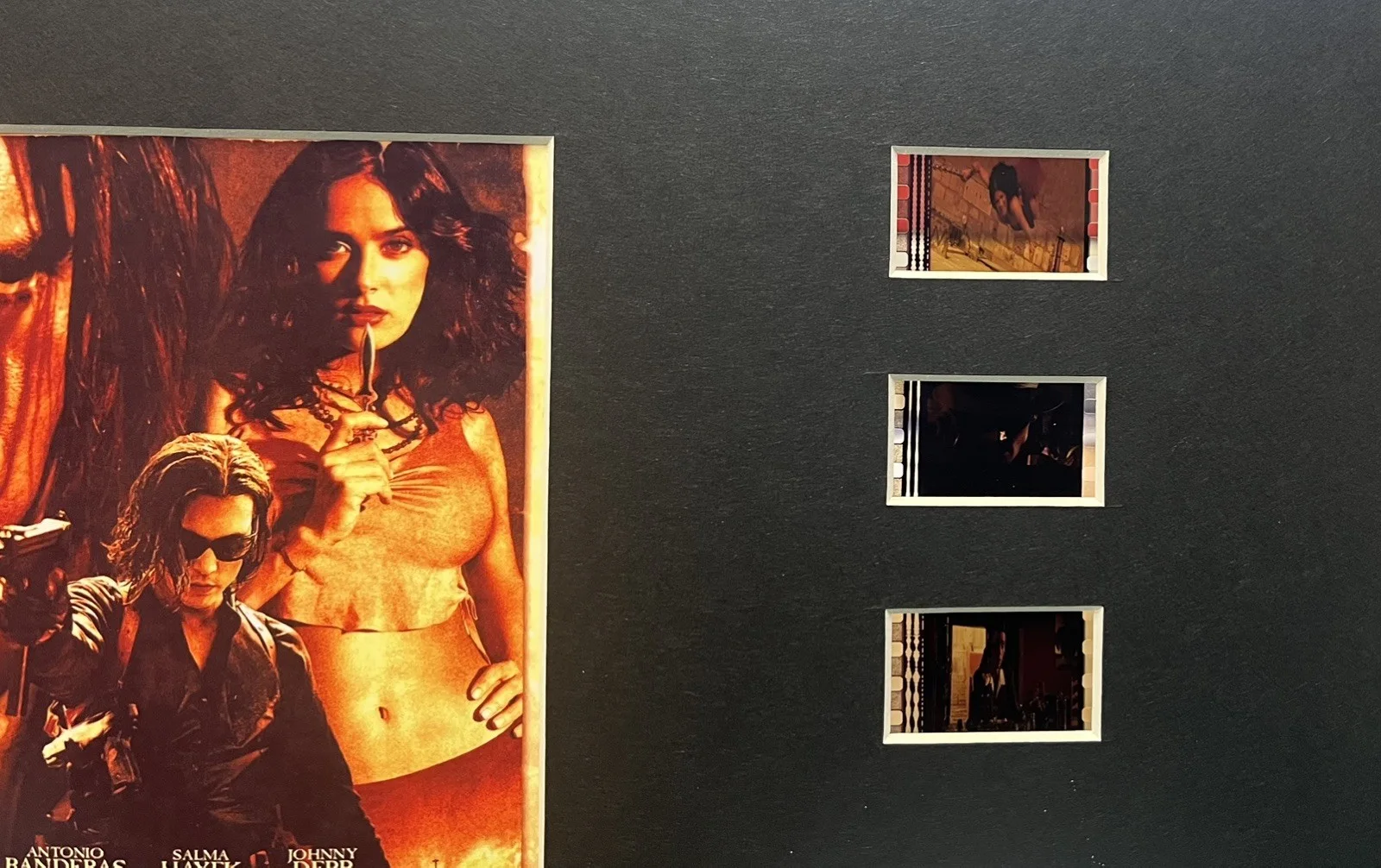 ONCE UPON A TIME IN MEXICO 35mm Film Cell MOUNTED DISPLAY, image 3