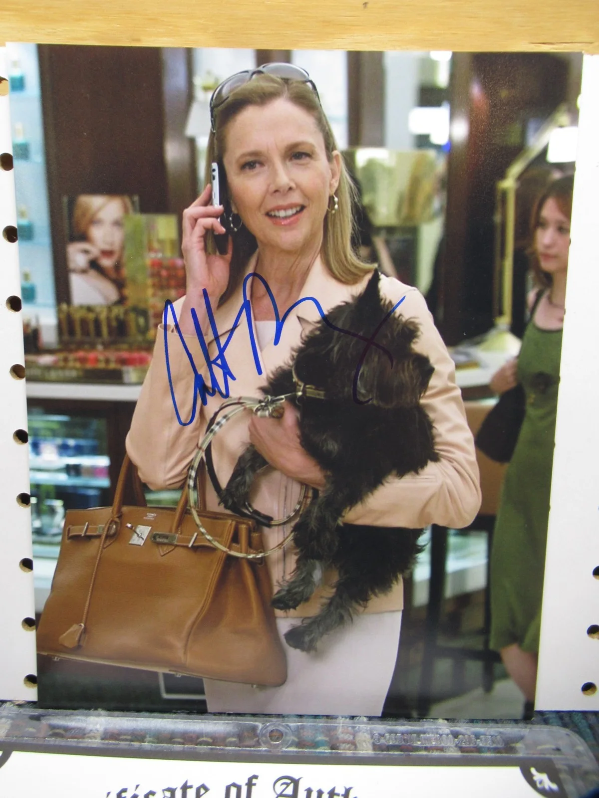 ANNETTE BENING — ANNETTE BENING , AMERICAN BEAUTY ACTRESS SIGNED 8"X10" PHOTO AUTOGRAPH W COA, изображение 4