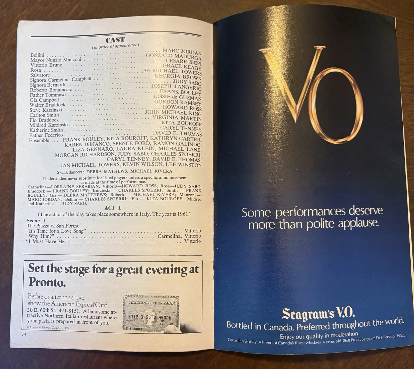 Carmelina-Opening Night-Signed-Broadway Program-autograph, image 3