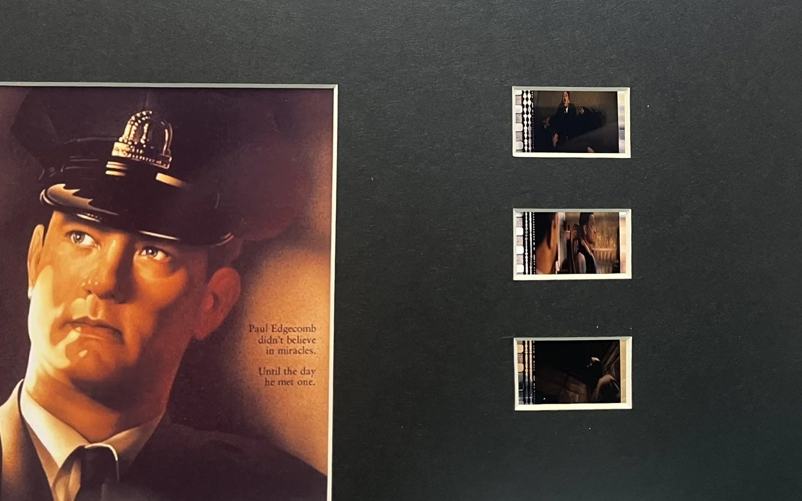 THE GREEN MILE. . 35mm Film Cell MOUNTED DISPLAY, image 2