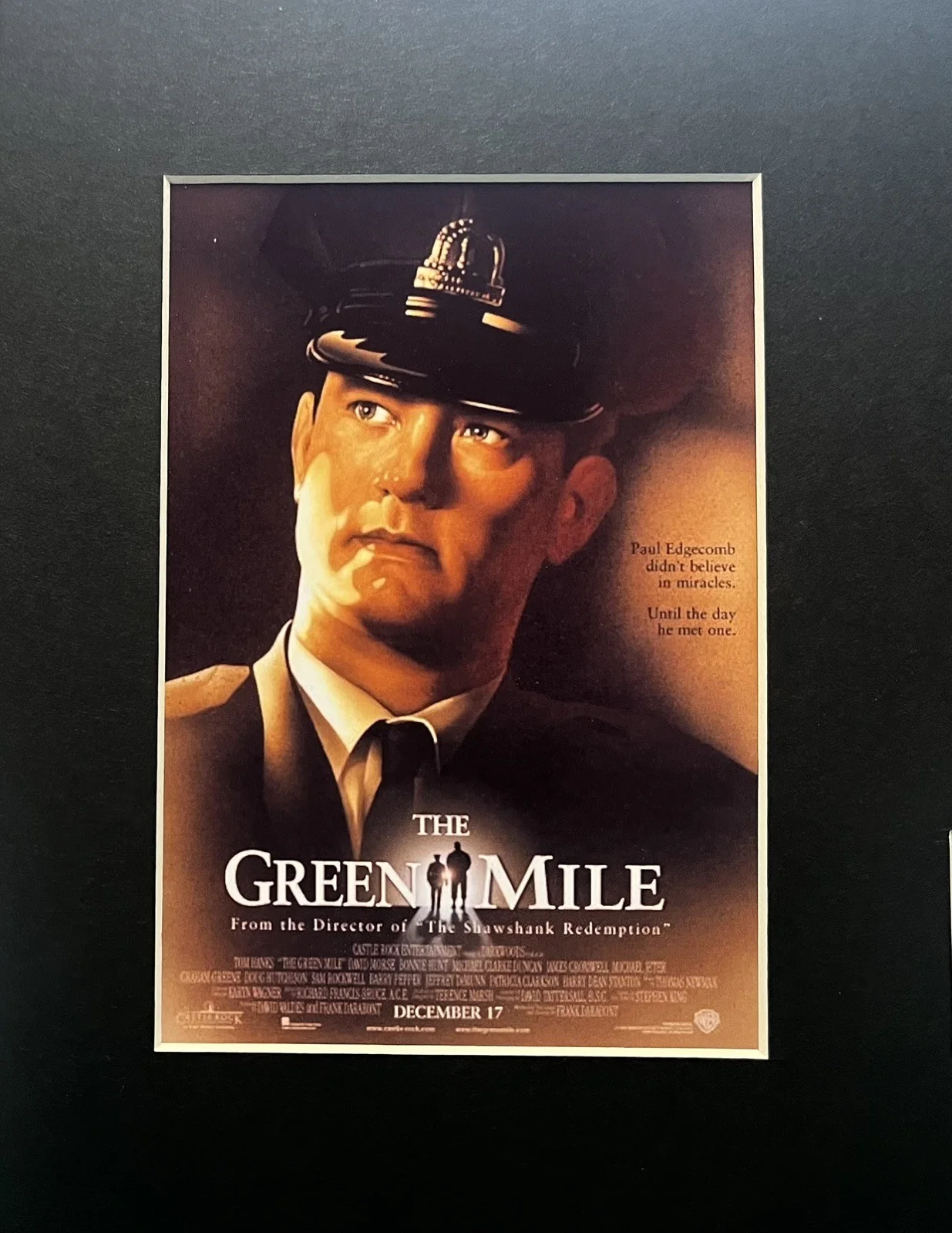 THE GREEN MILE. . 35mm Film Cell MOUNTED DISPLAY, image 3