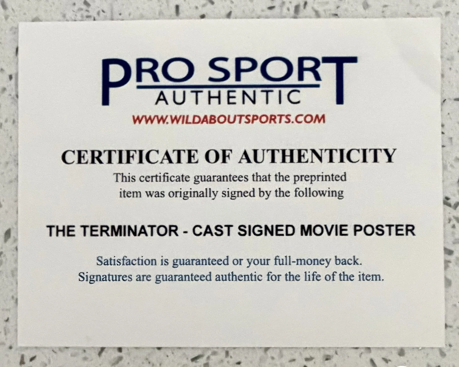 Arnold Schwarzenegger — The Terminator Poster Signed Arnold Schwarzenegger, James Cameron 5X signatures!, изображение 2
