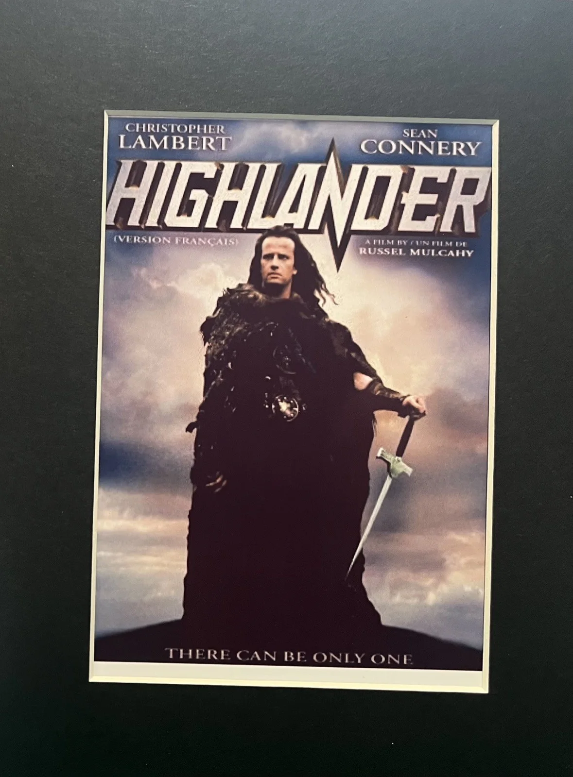 HIGHLANDER . 35mm Film Cell MOUNTED DISPLAY, image 2